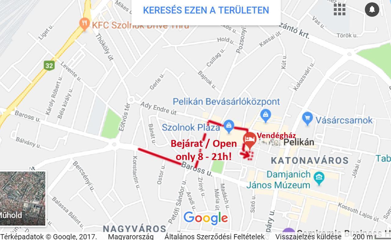 Pelikan Vendeghaz Szolnok Ngoại thất bức ảnh